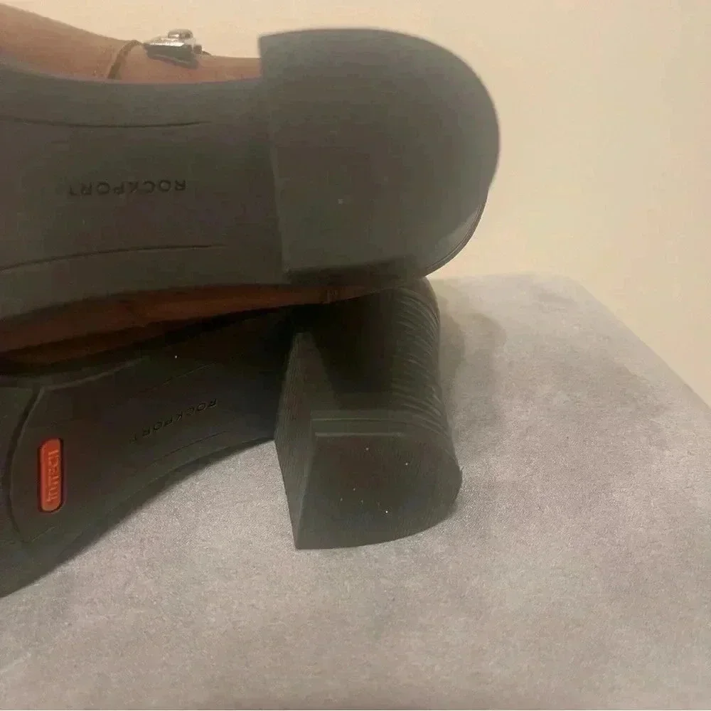 ROCKPORT Trutech Leather Booties Size 8.5 - Picture 12 of 12